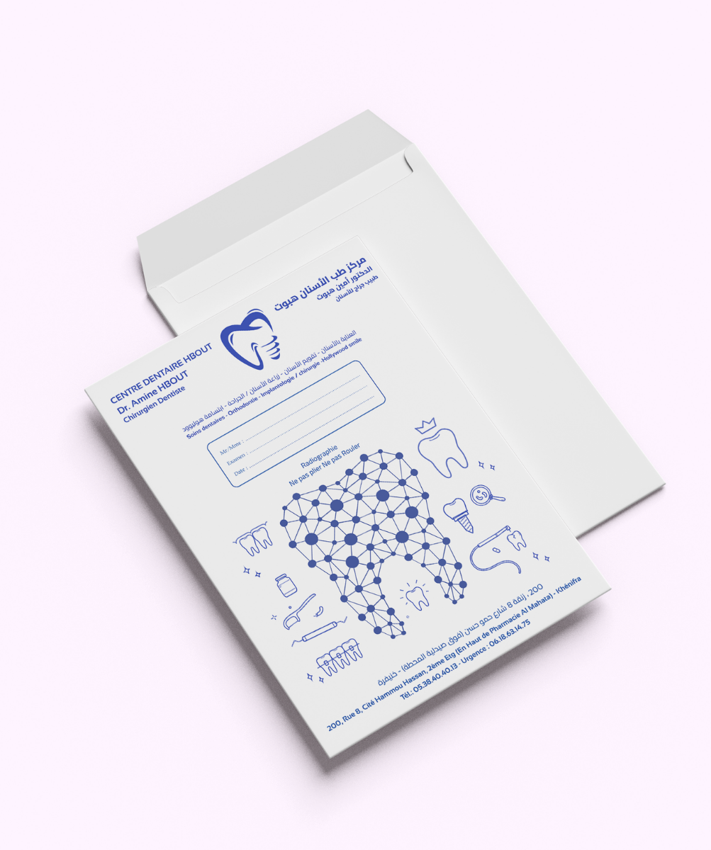 Enveloppe A4 pour Radio